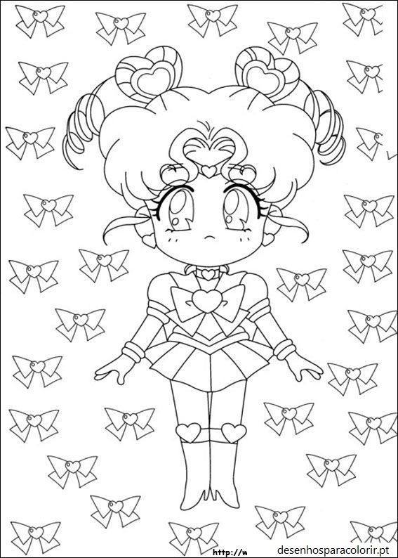 Sailor Moon para pintar 03